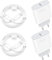 2 Packs 25W Chargeur Rapide pour iPhone avec 2 Câbles de 2 Mètres Compatible avec iPhone 14/14 Pro/13/13 Pro/12/12 Pro/SE/11/11 Pro/XS Max/X/XR/8/7 Plus AirPods iPad, USB C Prise Secteur