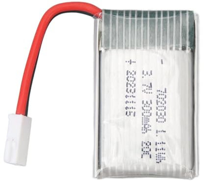 Tbest Drone Lithium Battery, 3.7V 300mAh Lithium Ion Battery Replacement with XH2.54 Plug for Drone