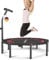 DH FitLife Fitness Indoor Trampolin klappbar ohne Installation | Ø128cm 50 Zoll Trampoline | Tragfähigkeit 150 KG | 3 verstellbare Handgriffstufen | Stabiler und leiser für Kinder u. Erwachsene