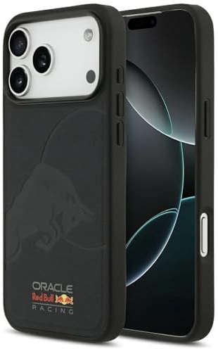 CG MOBILE Red Bull Meshed Geprägter Stier kompatibel mit MagSafe Hülle für iPhone 17 Pro Max (Marineblau)