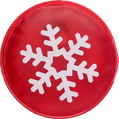 notrash2003 Taschenwärmer nach ISO 13485 Handwärmer Heat Pads Fingerwärmer Wiederverwendbare Gel - Pads Thermopads in vielen Ausführungen und Mengen (Schneeflocke - 1 Stück)