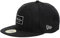 New Era Heather Script Heather Navy 59Fifty Cap - 7 1/4-58cm (L)