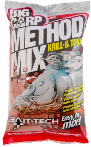 Bait-Tech Big Carp Method Mix Krill and Tuna 2kg Fishing Bait