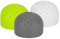 Passoires, mini passoire en silicone polyvalente 2.9in petites passoires de baies passoires alimentaires pour boîtes de jus de fruits(gris)