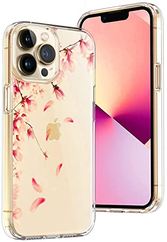 CoolGadget Motiv Hülle für iPhone 13 Pro - Motiv 08 Designhülle, Anti-Fingerprint, Slim Fit Schutzhülle mit Erhöhtem Kamerarand, Stoßfest, Kratzschutz