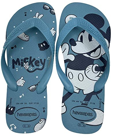 Havaianas Unisex Top Disney Flipflop, Blau (Tranquility Blue)