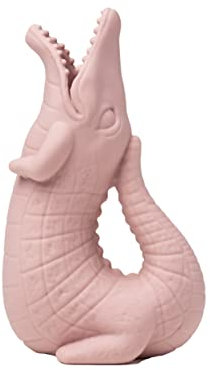 Scrunch Crocodile Bath Jug for Kids - Silicone Toddler, Baby Bath Toys and Accessories for Play and Hair Washing, Squashable with Soft Edges - Essential for Children’s Bathing