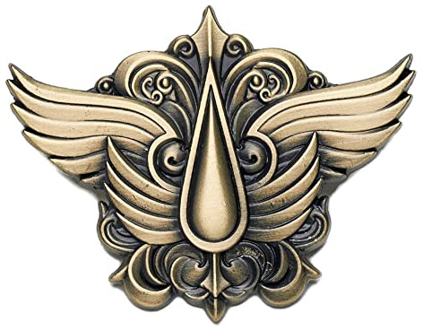 Starforged Warhammer 40K Imperium der Menschheit Space Marines Aeldari Eldar Anstecknadeln Kollektion Pin Badge Brosche Herrenschmuck, Zink, Kein Edelstein
