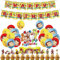Decorazioni Feste Compleanno Curious George Palloncini Compleanno Curious George Decorazioni per Torta Compleanno Curious George Festone di Buon Compleanno Curious George Decorazione Compleanno