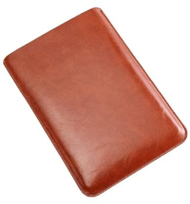 MYLPDZSW HHF TAB Zubehör 5 Farben Hochwertige Mikrofaser-Ledertasche E-Book-Reader-Taschen-Abdeckungs-Beutel-Tasche Für Onyx Boox Nova Air 7,8 Zoll (Farbe : Braun)