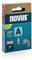 NOVUS TOOLS Feindrahtklammern 6 mm, 800 Tacker-Klammern vom Typ 53/6, Schiebeschachtel, Heftmittel für Stoffe, Gewebe und Maschendraht
