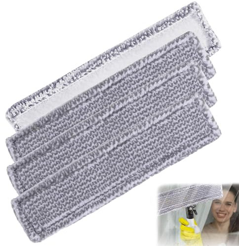 chiffons en microfibre pour nettoyeur de vitres Karcher (WV2/WV5-Gris)