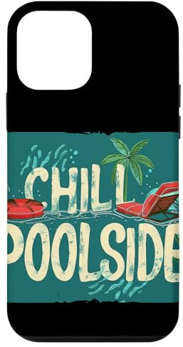 Coque pour iPhone 12 mini Joli costume de piscine pour les amateurs d'été et de plage