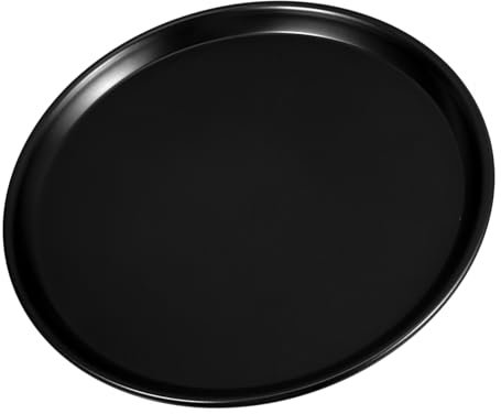 MOLUCKFU Microondas Pizza Crisper-bandeja para hornear redonda antiadherente bandeja para pizza para hornear crujientes pasteles de pizza y para uso diario cocina