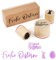 BOFUNX 4 Stücke Ostern Stempel Holzstempel Frohe Ostern Osterhase Osterei Motivstempel Textstempel für Karten Geschenkpapier Scrapbooking