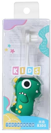 Dinosaurier-Kinderzahnbürste, Trainingszahnbürste, Kinderzahnbürste, Kinder-Dinosaurier-Zahnbürste, weiche Borsten, Kinder-Zahnbürste, Dinosaurier-Themen-Zahnbürste, Kinderbürste für