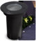 SSC-LUXon Bodeneinbaustrahler KALPA schwarz 230V IP67 wasserdicht befahrbar & rostfrei - Ideal für Wege, Terrassen & Garten