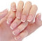 24Pcs French Tip Press On Nails Set – Short, Reusable False Nails with 12 Size, Fake Nails Set, Stick On Nail for Women for Perfect French Style