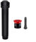 Sistema de riego subterráneo ajustable de 360 grados con boquilla de plástico para cobertura de riego de césped de jardín de hasta 5 m (rojo)