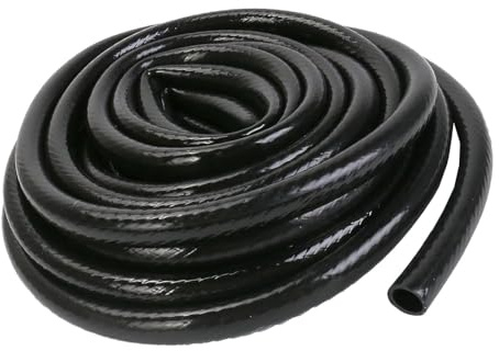 Tubo di irrigazione in PVC da 1/2 pollici, tubo flessibile di alimentazione dell'acqua da 12 m, tubo di irrigazione pieghevole per sistemi di irrigazione da giardino, prato e serra