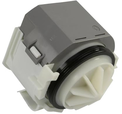 Masterpart Dishwasher Drain Pump Single Water Outlet Motor To Fit Siemens SN21, SN23, SN25, SN55 Dishwashers 00631200