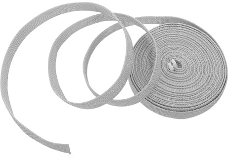 Toyvian Cinta para Persianas Enrollables Color Gris con Recogedor Manual y Cuerda Resistente para Accesorios de Cortinas