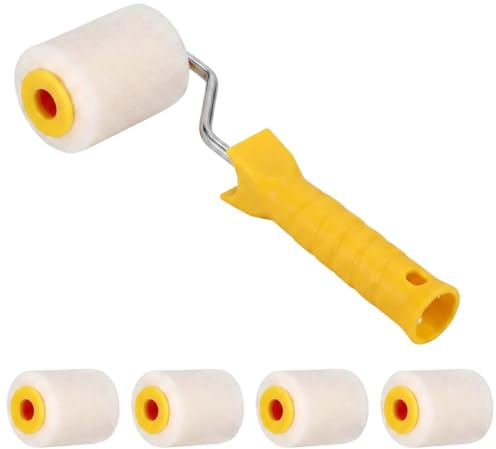 5PCS Small Paint Roller, Mini Paint Roller for Craft & Home Maintenance