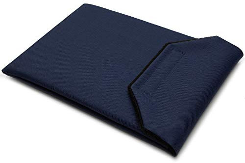 CushCase Sleeve Case for Microsoft Surface Go 3/2/1 Tablet with Type Cover Attached - Everyday Canvas (Navy Blue)