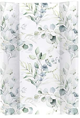 Rotho Babydesign Keil-Wickelauflage, Ab 0 Monate, Natural Leaves, 20099 0001 DE