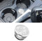 Cobee Bling Auto Zigarettenanzünder Stecker Abdeckung, Kristall, staubdicht, für Zigarettenanzünder, Knopfabdeckung, Auto Innendekoration für die meisten Fahrzeuge (Silber)