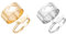 Couple Ring Dino, 4 Stück/2 Paar Damen Punk Ring Silber Verlobungsring Paar Ring Couples Set Partnerringe Verstellbar Ringe Set für Damen Herren Couple Ringe Promise Ring Set for Couple Boyfriend