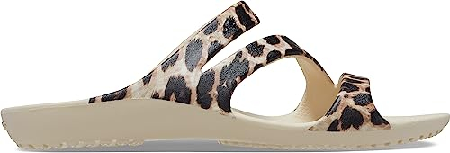 Crocs Women's Kadee Ii Graphic Sandal W Clog, Winter White Multi, 7 UK Men 8 UK Women