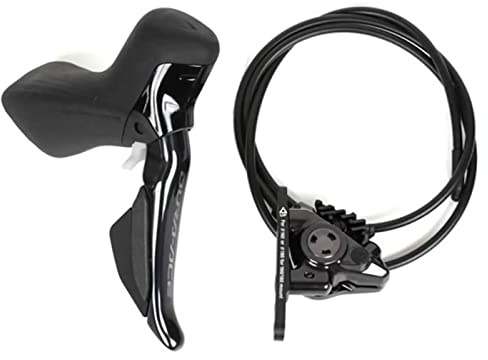 SHIMANO Unisex Sti Lvr Str9270/Brr9270 Di2 Hydra Rh Fr Bicycle Parts, Black