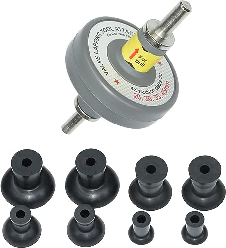 Thsakzo Ventil-LäPpwerkzeug, Ventil Einschleif Werkzeug Set,Ventil LäPpwerkzeug Befestigungssatz,Ventile Schleifen Werkzeug,Ventil LäPp Werkzeug Befestigungs Kit,Ventileinschleif-Bohrmaschinenaufsatz