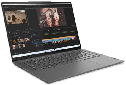 Lenovo Ordinateur portable Yoga Pro 7 14IRH8 14,5 I7-13700H 16 Go RAM 512 Go SSD QWERTY espagnol, S77188099