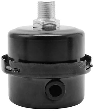 AQXYUULL 12.5mm 16mm 20mm Air Compressor Parts Metal Air Compressor Intake Filter Noise Muffler Silencer 1/2'' 5/8 3/4'' Thread M12 (Color : 20mm)