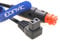 Eonvic 12V/24V Car Fridge Power Supply Cable Cigarette Lighter Plug Car Extension Cable for Cool Box Dometic, Alpicool, Waeco CF, ARB, Setpower, ICECO, Mobicool FR40 (1.5M)