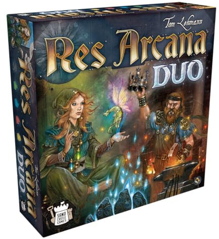 Sand Castle Games, Res Arcana Duo, Kennerspiel, Kartenspiel, 2 Spieler, ab 12+ Jahren, 20-30 Minuten, Deutsch