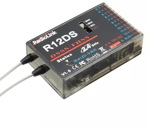 SPARKHOBBY RadioLink Radio Link Receiver R6DS R6DSM R9DS R12DS R12DSM byme D Flight Controller (R12DS)