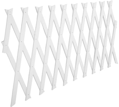 YARNOW 1pièce Panneau Treillis Ajustable pour Plantes Grimpantes Treillis Décoratif Extérieur Et Intérieur Clôture Murale Pratique pour Jardin Et Balcon Support Flexible pour