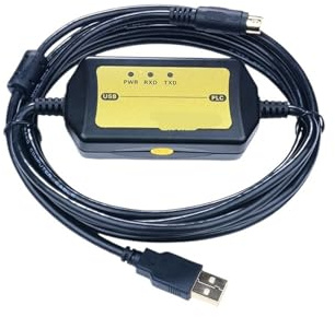 DXLBYJZKC 1 cable de programación USB-AFC8513 para FP-X/FP0/FP2 (marfil)