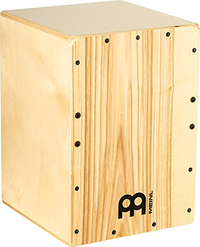 Meinl Percussion Jam Cajon Instrument - Kleine Trommelkiste für Kinder und Erwachsene bis 1,50 m - Schlagfläche Esche (JC50HA)