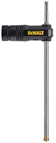 Dewalt SDS-max Absaugbohrer DT60235 (16mm Ø, 600mm Gesamtlänge, 400mm Arbeitslänge, zum staubfreien Bohren in Beton, Mauerwerk und Natur- & Kunststein, für den Einsatz in SDS-max Bohrhämmern)