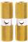 Perfeclan 1 para BMX Mountainbike Fahrrad Pedal Legierung Fuß Pegs Zylinder, Gold