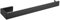 Flybath Porte Serviette Salle de Bain SUS 304 Acier Inoxydable Cuisine Long Anneau Serviette Ouvert Mural 35 CM, Noir Mat