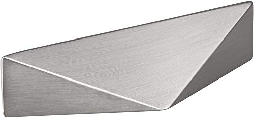 Gedotec Schrankgriff Küche Möbelgriff BA 32 mm Griffleiste Edelstahl matt Küchengriff - KARES | Design-Griff für Schubladen | Profilgriff für Schranktür | 1 Stück - Schubladengriff inkl. Schrauben
