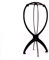 Tete Perruque 10 pcs stable perruque de perruque durable pour salon de beauté utilisez pliage pliable perruque chapeau chapeau support support support support rose noir couleur (Color : Black)