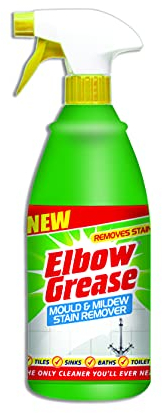 Elbow Grease Mould & Mildew Stain Remover Spray 1L Green