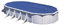 Gre CVP800 - Sommerabdeckung für ovale Pools von 810 x 470 cm, Farbe Blau