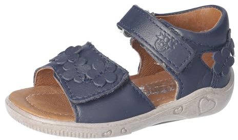 RICOSTA Mädchen Sandalen Tildi, Baby und Kleinkinder Lauflernschuhe, Weite: Mittel, Freizeitschuhe, offene Schuhe, Strandschuhe, Nautic (170), 20 EU